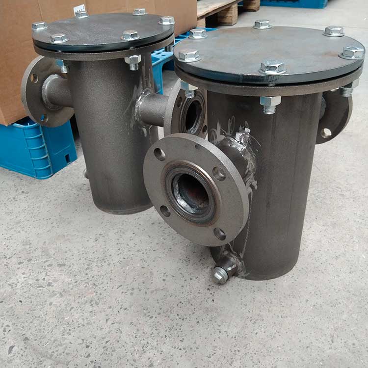 華豫供應(yīng)液體除雜質(zhì)用DN50籃式過(guò)濾器 碳鋼材質(zhì)