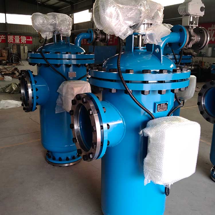 華豫生產(chǎn)供應(yīng)DN300高壓過(guò)濾器 電動(dòng)控制自清洗裝置