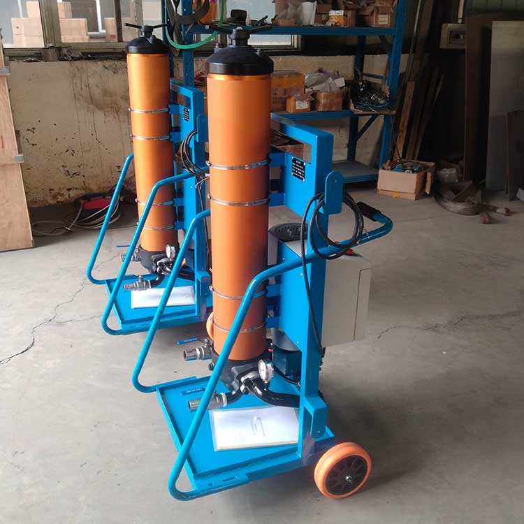 華豫生產供應高精度濾油機單筒可移動式